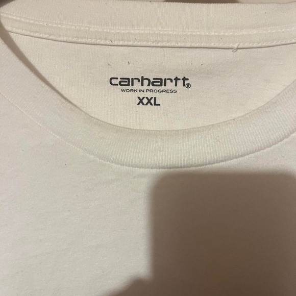 Carhartt Men's White Shirt - Picture 3 of 4